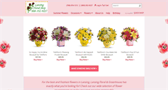 Desktop Screenshot of lansingfloral.com